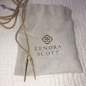 Kendra Scott Leather Wrap Necklace